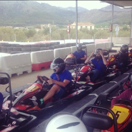 karting parrilla